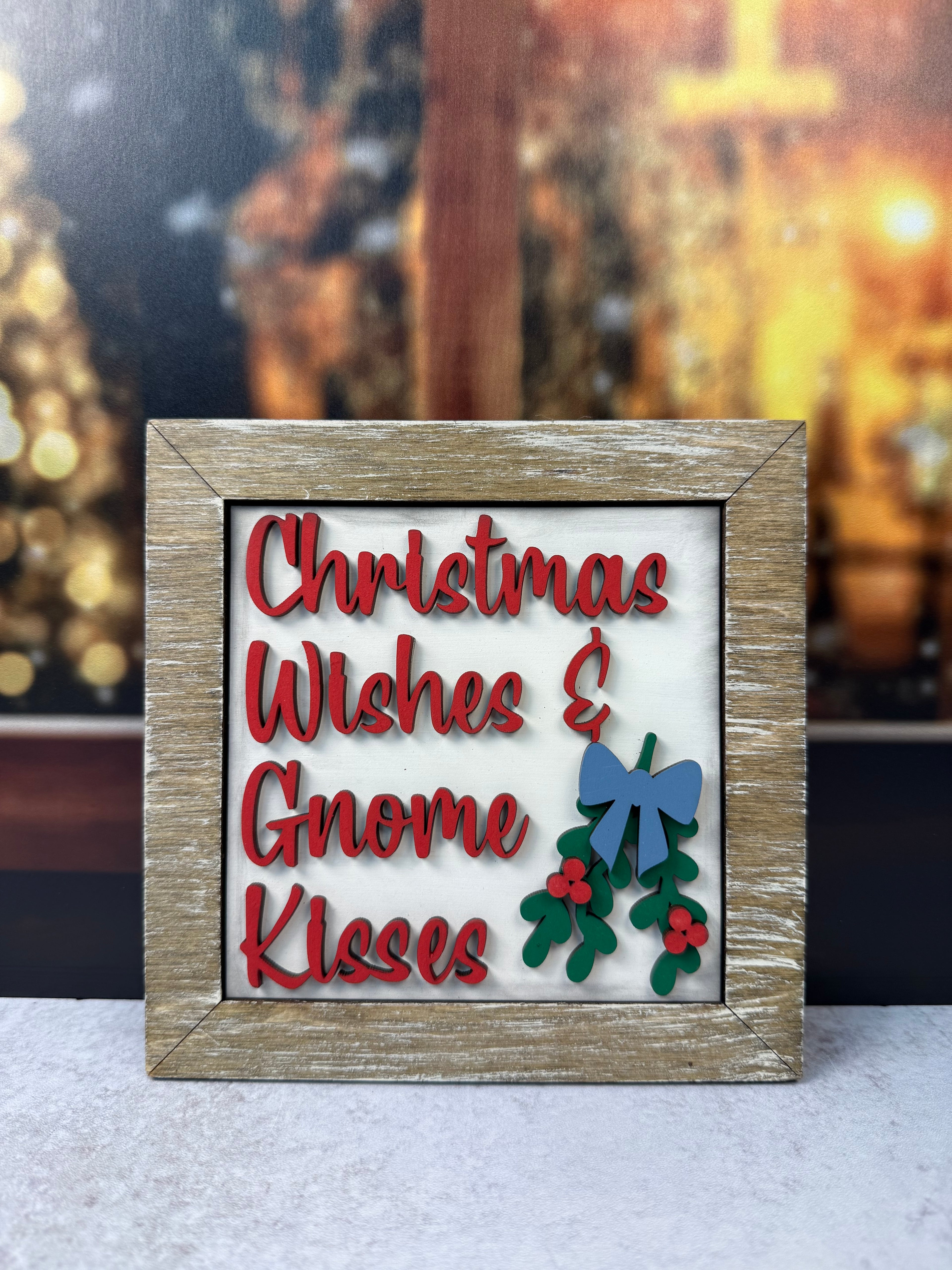 Gnome Christmas Interchangeable Tile Collection:  $10/tile