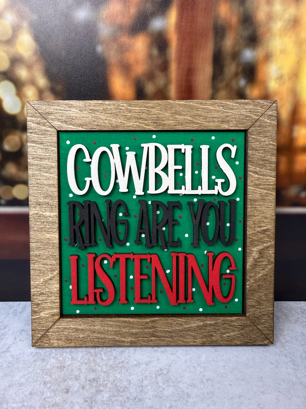 Highland Cow Christmas Interchangeable Tile Collection:  $10/tile
