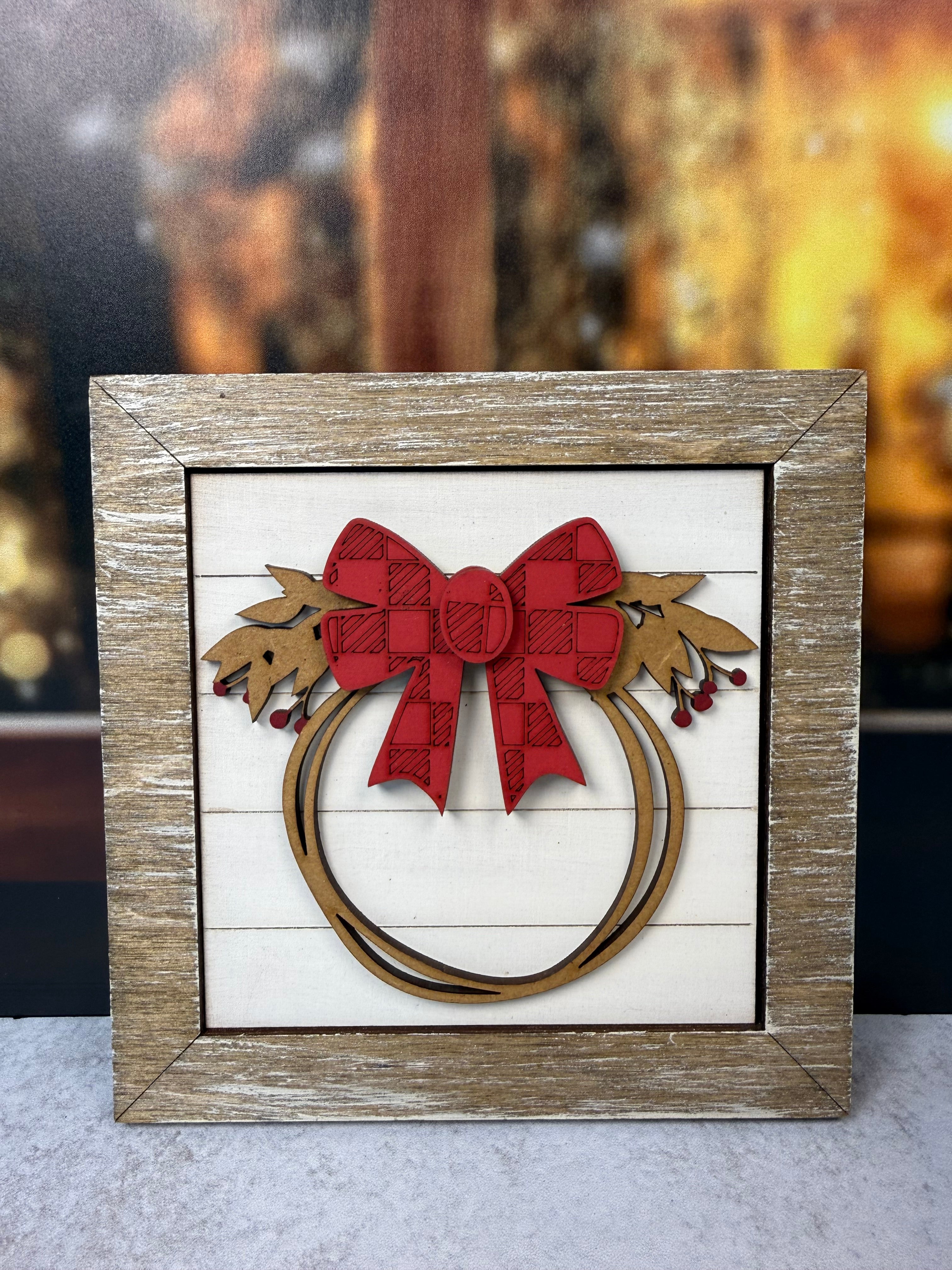 Farmhouse Christmas Interchangeable Tile Collection:  $10/tile