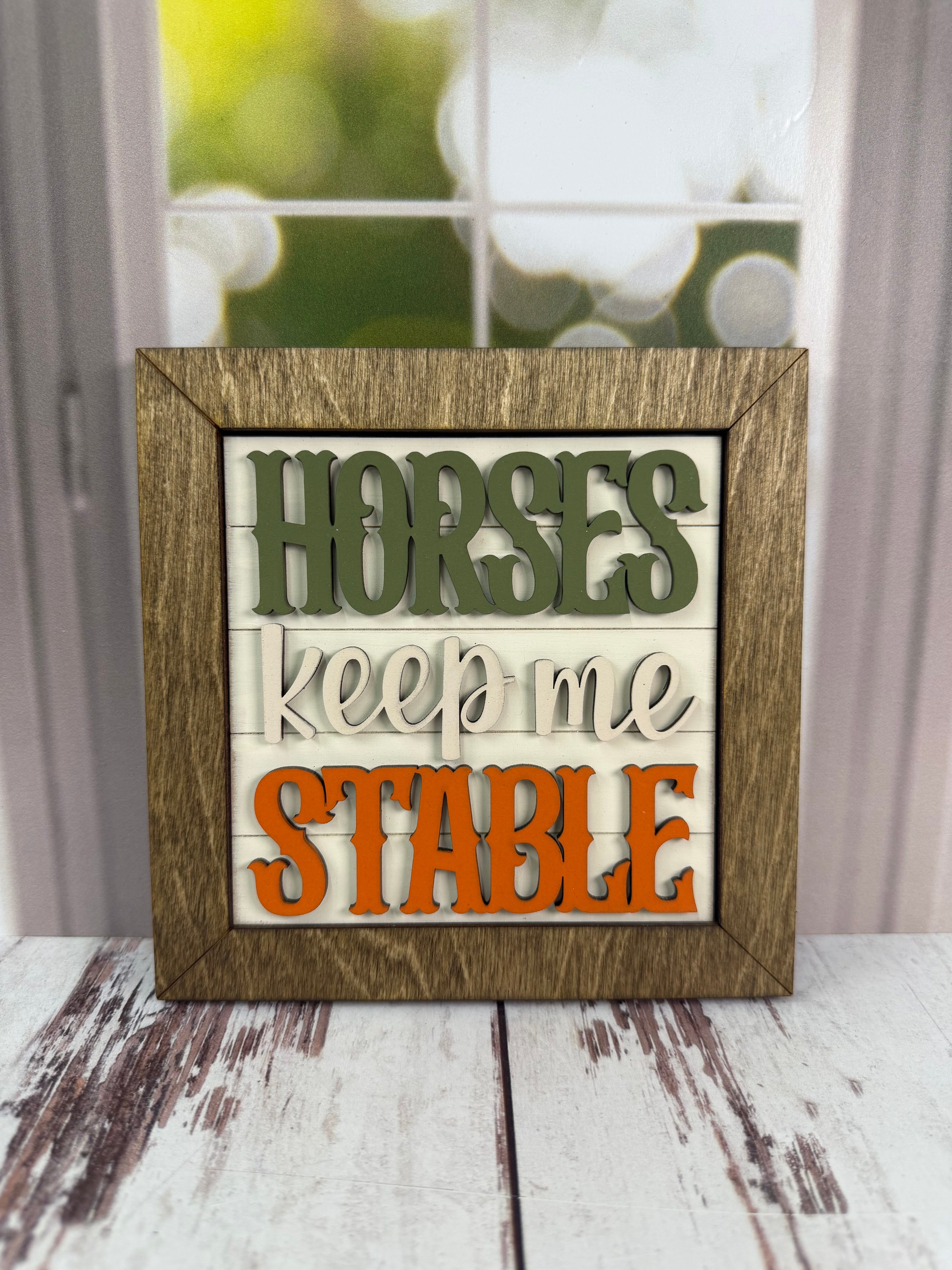 Horse Interchangeable Tile Collection:  $10/each